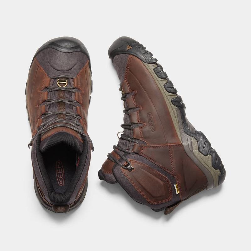 Botas De Montaña Keen Targhee Lace Waterproof Para Hombre Marrom - Botas Keen Mexico (184362-MCQ)